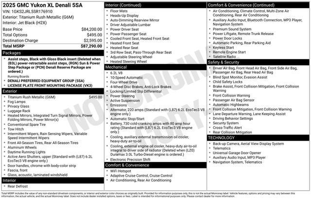 2025 GMC Yukon XL Denali