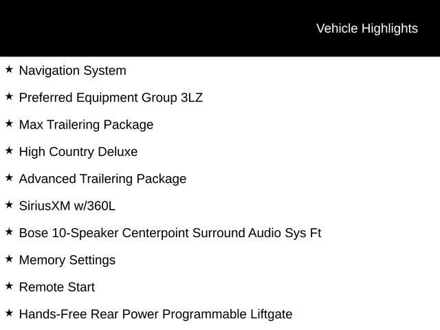 2024 Chevrolet Tahoe High Country