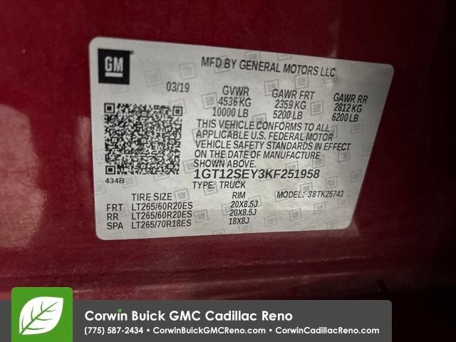 2019 GMC Sierra 2500 HD Denali