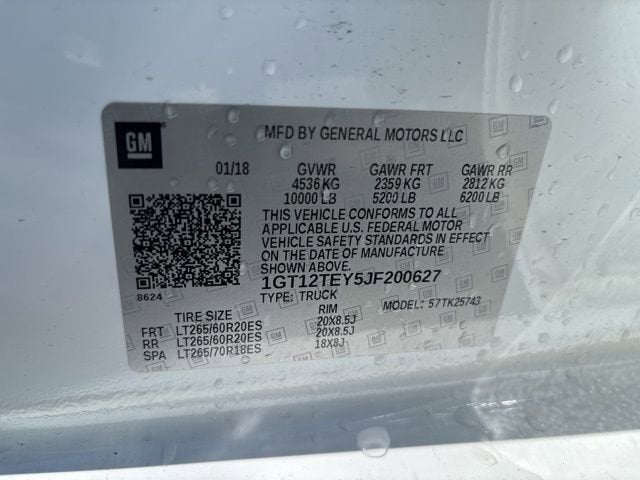 2018 GMC Sierra 2500 HD SLT