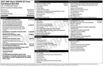 2021 GMC Sierra 2500 HD SLT