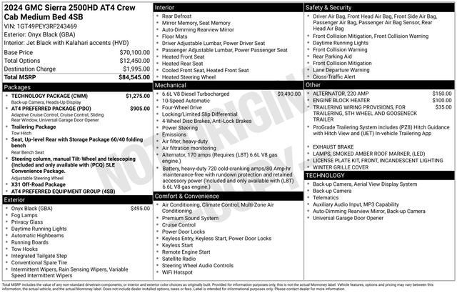 2024 GMC Sierra 2500 HD AT4