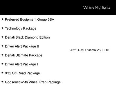 2021 GMC Sierra 2500 HD Denali