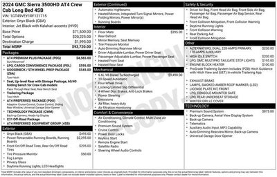 2024 GMC Sierra 3500 HD AT4