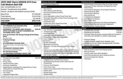 2025 GMC Sierra 2500 HD AT4