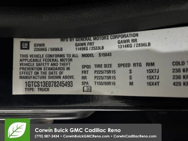 2007 GMC Canyon SLE1