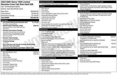 2022 GMC Sierra 1500 Limited Elevation