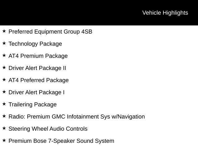 2022 GMC Sierra 1500 Limited AT4