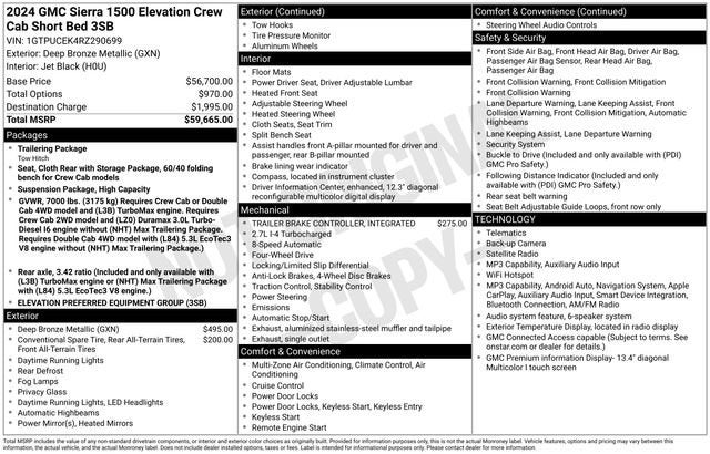 2024 GMC Sierra 1500 Elevation