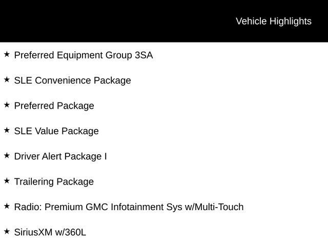 2020 GMC Sierra 1500 SLE