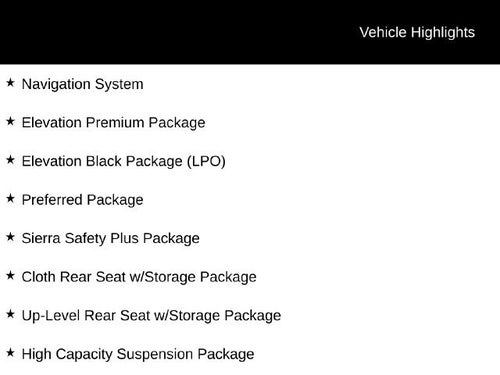 2025 GMC Sierra 1500 Elevation
