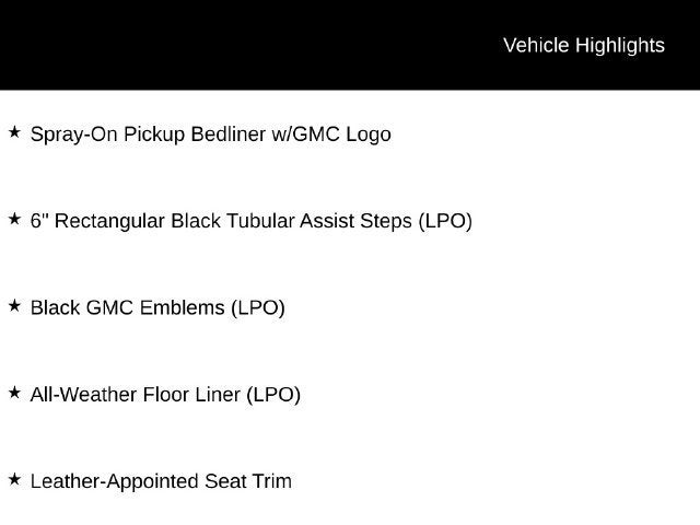 2025 GMC Sierra 1500 Elevation