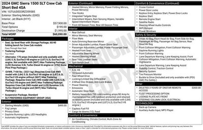 2024 GMC Sierra 1500 SLT