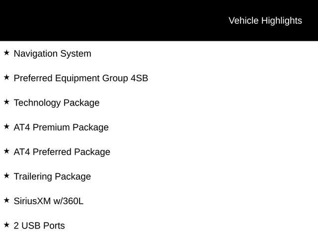 2023 GMC Sierra 1500 AT4