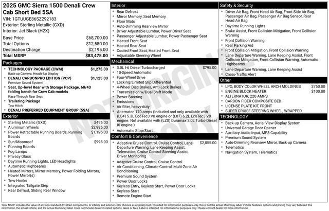 2025 GMC Sierra 1500 Denali