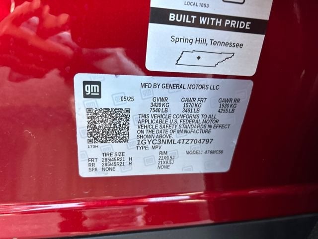 2026 Cadillac VISTIQ Sport