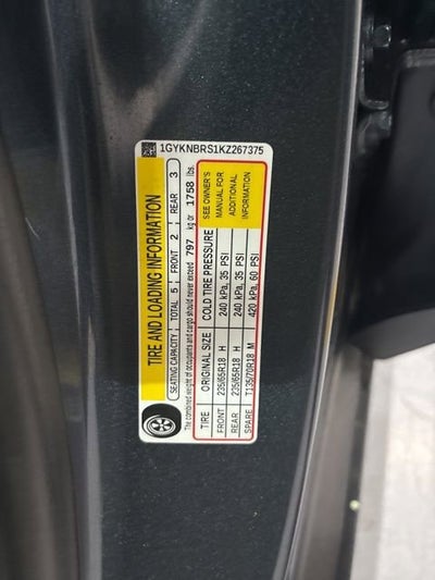 2019 Cadillac XT5 AWD