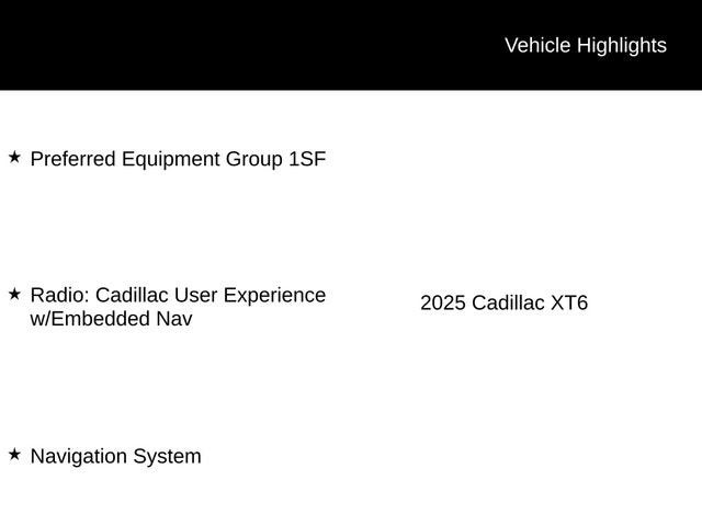 2025 Cadillac XT6 Sport