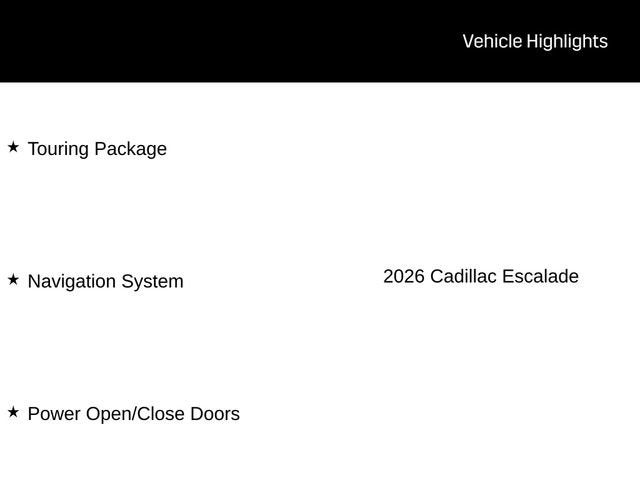 2026 Cadillac Escalade Sport