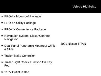 2021 Nissan TITAN Crew Cab PRO-4X 4x4