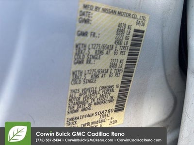 2016 Nissan TITAN XD PRO-4X Diesel