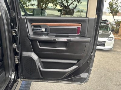 2018 RAM 3500 Laramie Mega Cab 4x4 6'4" Box