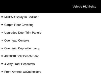 2022 RAM 2500 Tradesman Regular Cab 4x4 8' Box