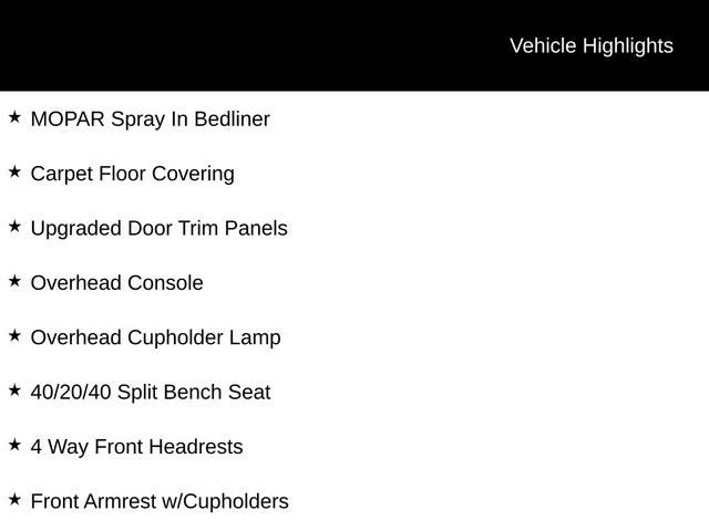 2022 RAM 2500 Tradesman Regular Cab 4x4 8' Box