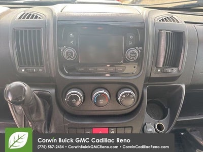 2018 RAM ProMaster 1500 Cargo Van Low Roof 136" WB