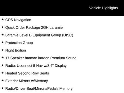 2022 RAM 2500 Laramie Crew Cab 4x4 6'4" Box