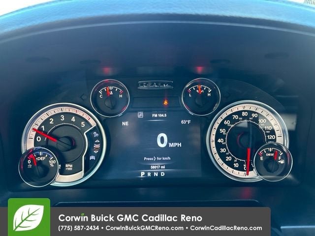 2017 RAM 2500 Laramie Crew Cab 4x4 6'4" Box