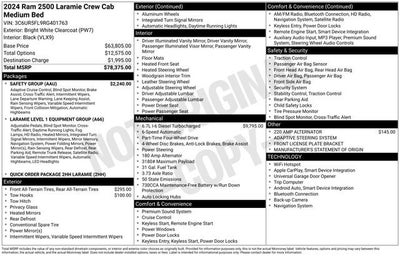 2024 RAM 2500 Laramie