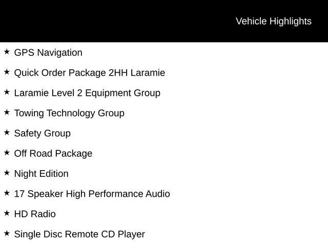 2019 RAM 2500 Laramie Crew Cab 4x4 6'4" Box