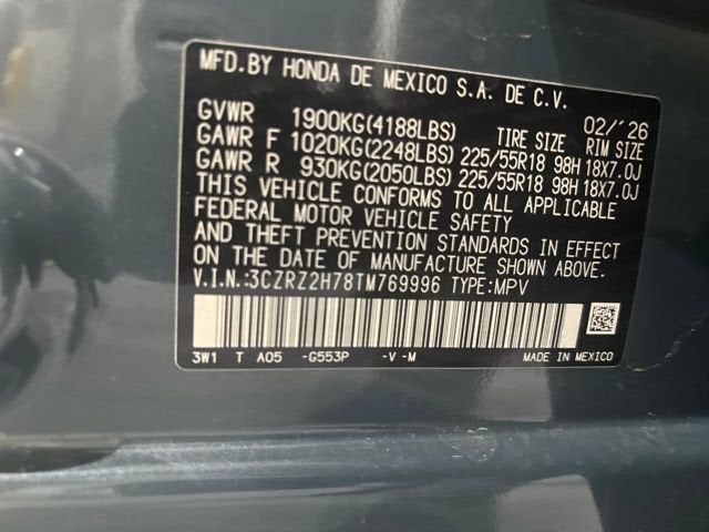 2026 Honda HR-V EX-L