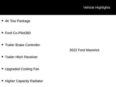2022 Ford Maverick XL