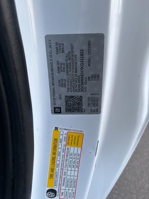 2019 Chevrolet Silverado 1500 Work Truck