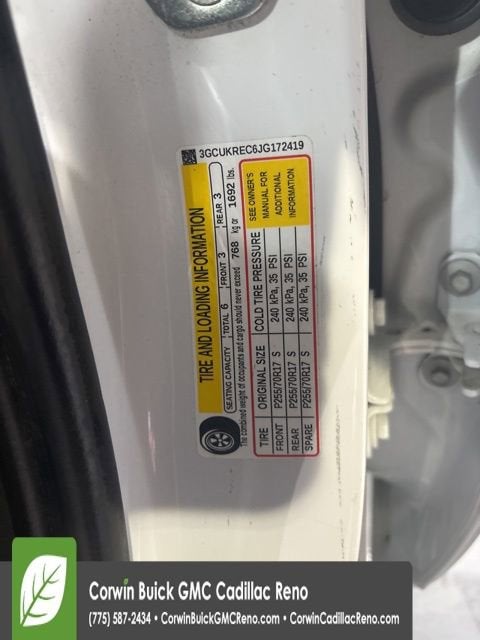 2018 Chevrolet Silverado 1500 LT