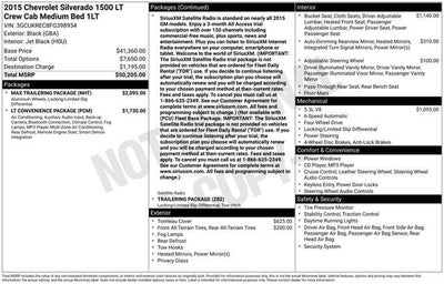 2015 Chevrolet Silverado 1500 LT