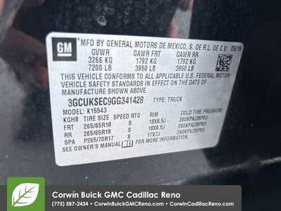 2016 Chevrolet Silverado 1500 LTZ