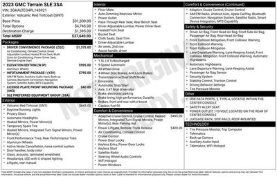 2023 GMC Terrain SLE
