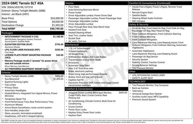 2024 GMC Terrain SLT