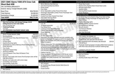 2021 GMC Sierra 1500 AT4