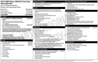 2017 GMC Sierra 1500 SLT