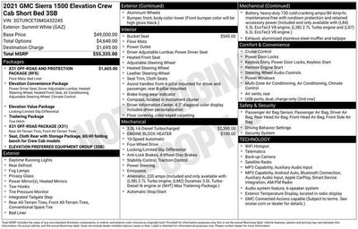 2021 GMC Sierra 1500 Elevation