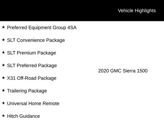 2020 GMC Sierra 1500 SLT
