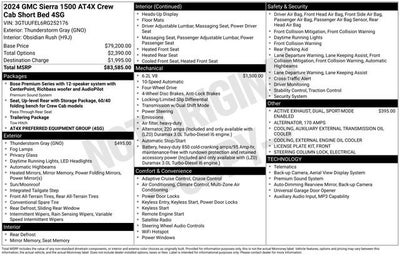 2024 GMC Sierra 1500 AT4X