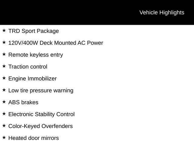2020 Toyota Tacoma TRD Sport