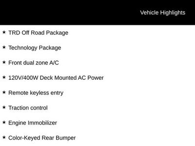 2021 Toyota Tacoma TRD Off-Road