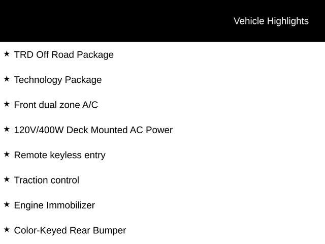 2021 Toyota Tacoma TRD Off-Road