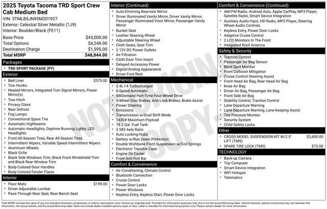 2025 Toyota Tacoma TRD Off Road